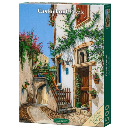 PUZZLE CASTOR 1500 el Italian Alley,  Magdalena Kępka